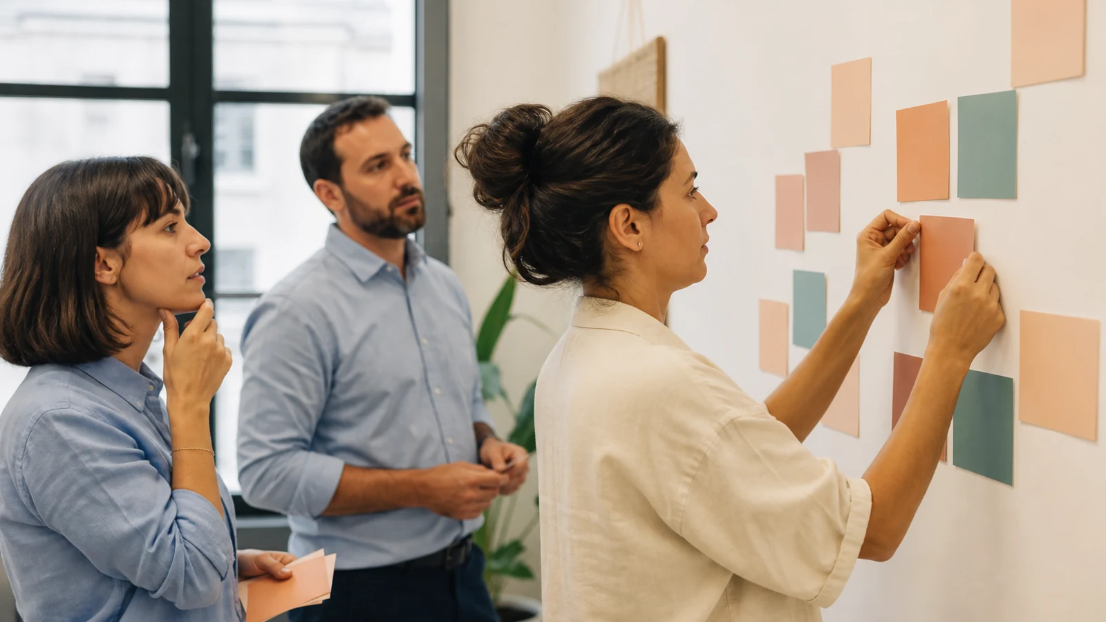 Équipe organisant ses priorités de travail